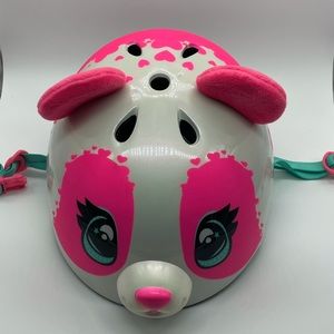 Raskullz Bamboo Pink Toddler Bike Helmet